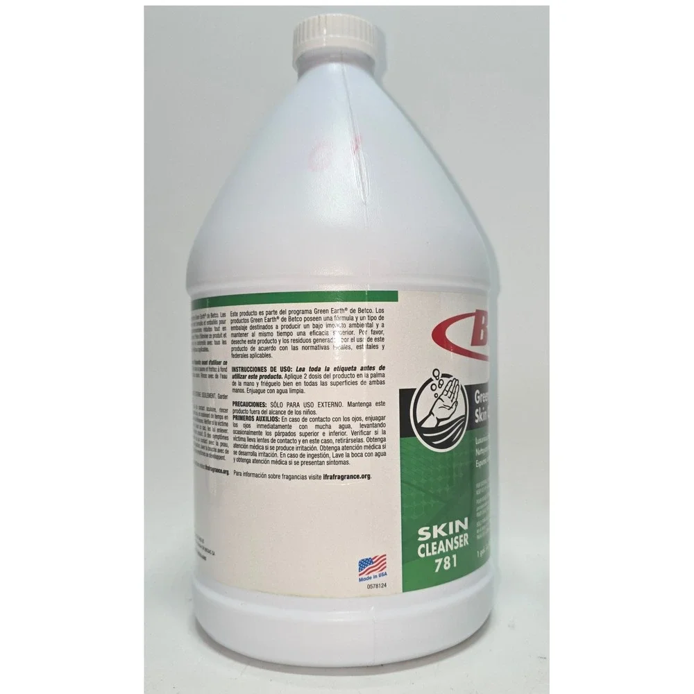 3 Pack Betco Green Earth Foaming Skin Cleanser 781 1 Gallon Hand Soap Bulk